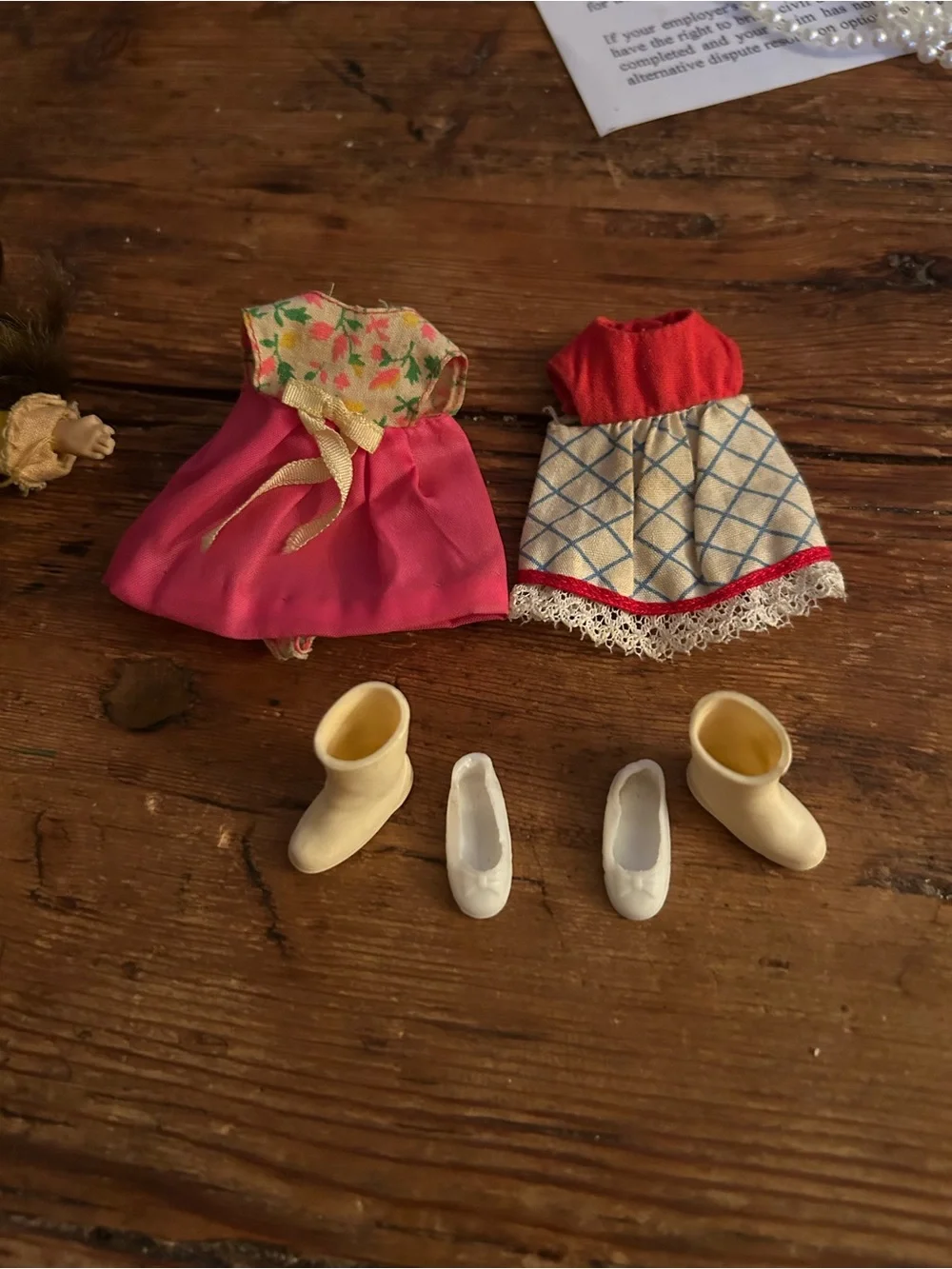 Vintage Tutti Doll with outfits and shoes